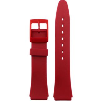 Silicon Watch Strap with Matching Pin Buckle - Assorted - 18mm