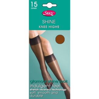 Silky's 15 Denier Super Shine Knee Highs - One Size