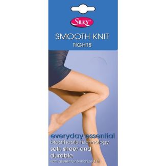 Silky's Smooth Knit Tights With Gusset - XXX-Large