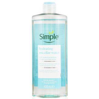 Simple Hydrating  Water Boost Cleansing Micellar Water- 400ml