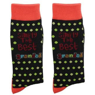 Simply The Best "Grandad" Design Socks