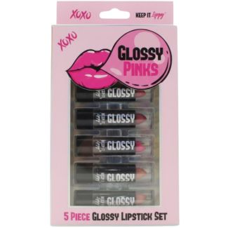 Skin Treats Keep It Lippy 5pcs Lipstick Gift Set - Glossy Pinks