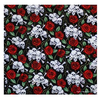 Skull & Roses Bandana