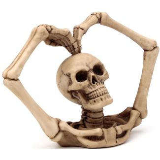 Skull & Skeleton Arms Love Design Ornament