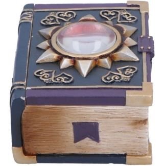 Fantasy Book Style Trinket Box with Red Eye – 6.4cm