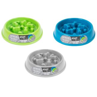 Slow Feeder Pet Bowl - Assorted Colours 