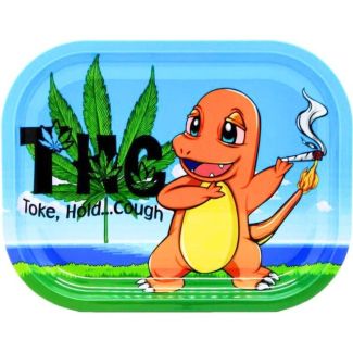 Wholesale SMK Arsenal Small Metal Tray - Toke, Hold...Cough (18cm x 14cm)