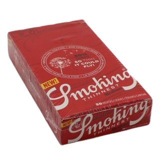 Wholesale Smk Red Thinnest Medium R-Paper  