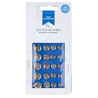Snap Fastenings - Pack of 20
