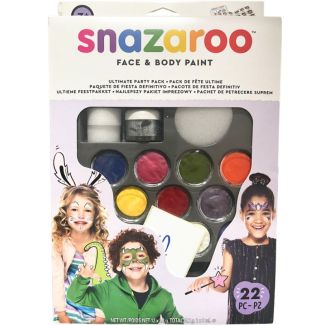 Snazaroo Ultimate Party Face & Body Paint Kit