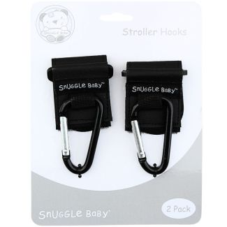 Snuggle Baby Pushchair Carabiner Strap Hooks (2 Pack) 