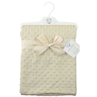 Snuggle Baby  Velour Bubble Wrap - Taupe