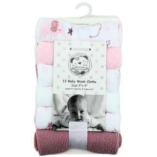 Snuggle Baby Boy Wash Cloths 