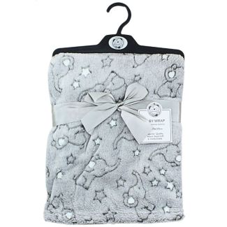 Snuggle Baby Wrap Elephant & Stars Design