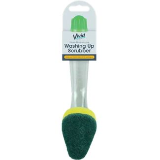 Soap Dispensing Washing Up Scrubber Brush