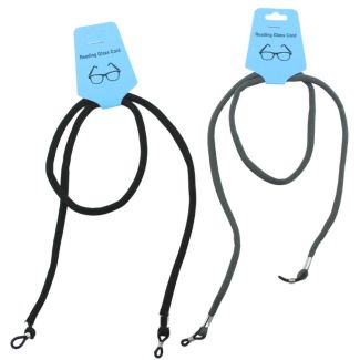 Soft Reading Glasses Cord – Assorted Dark Colours