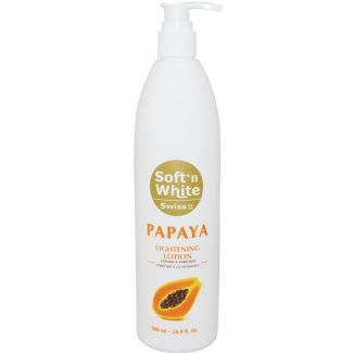 Soft 'n White Papaya Lightening Lotion - 500ml