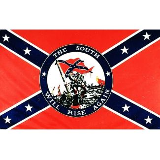 South Will Rise Again Flag - 5ft x 3ft