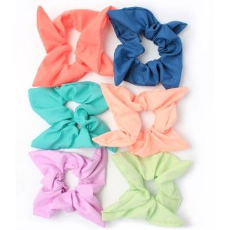 Square Tipped Scrunchies - Assorted Colours 