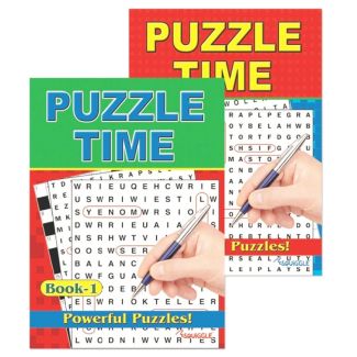 Squiggle Puzzle Time Puzzle Activity Book - Assorted