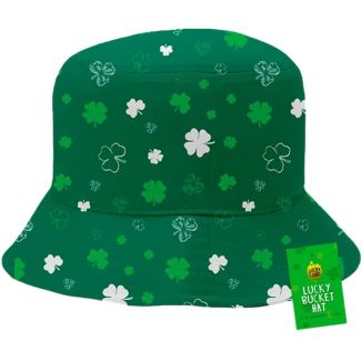 St. Patrick’s Day Green Shamrock Bucket Hat