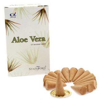 Wholesale Stamford Incense Cones - Aloe Vera