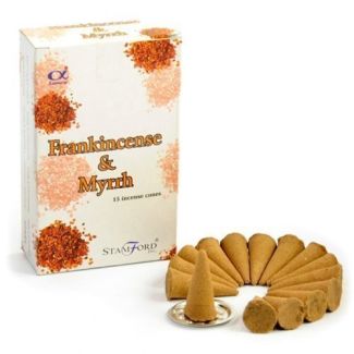 Wholesale Stamford Incense Cones -  Frankincense & Myrrh