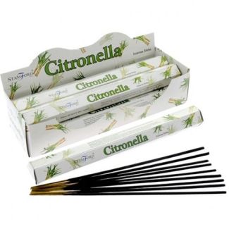 Stamford Hex Incense Sticks - Citronella