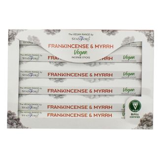 Stamford Vegan Incense Sticks - Frankincense & Myrrh 