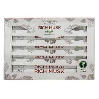 Stamford Vegan Incense Sticks - Rich Musk 