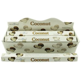 Stamford Hex Incense Sticks - Coconut 