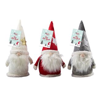 Wholesale Plush Star Hat Gonk 25cm (Assorted Colours)
