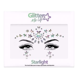 Wholesale Glitter Me Up Festival Face Jewels - Starlight