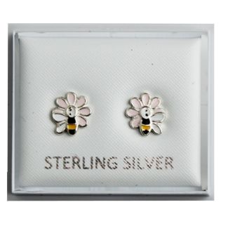 Wholesale Sterling Silver Butterfly Shaped Earrings 
