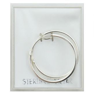 Sterling Silver Hoops (20mm)