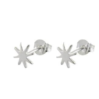 Wholesale Sterling Silver Starburst Design Studs