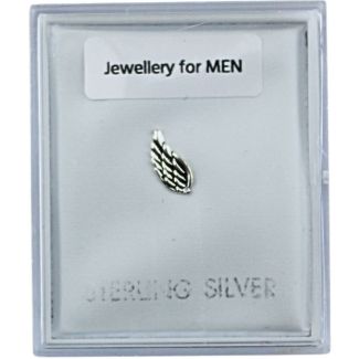 Sterling Silver Angelic Wings Ear Stud