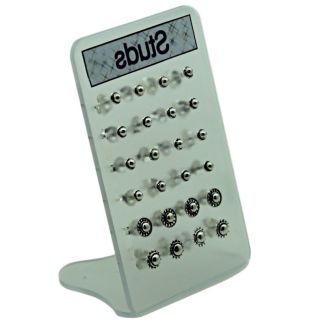 Sterling Silver Ear Studs - Assorted Designs