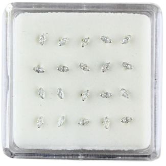 Sterling Silver Nose Pins