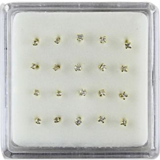 Sterling Silver Nose Pins
