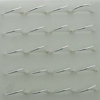 Sterling Silver Plain Nose Rings 10 mm