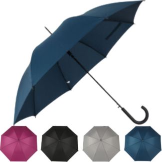 Stick Umbrella With J Handle- Assorted Colour 