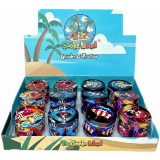 The SMK Island 4-Part Metal "Us Lips" Handmuller - Assorted (5x3.8cm)