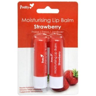 Wholesale Pretty Moisturizing Lip Balm - Strawberry 