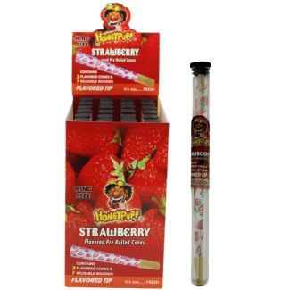 Wholesale HoneyPuff Flavoured Cones With Wood Tip