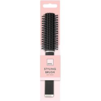Styling Hair Brush Soft Touch Finish - Black 23cm
