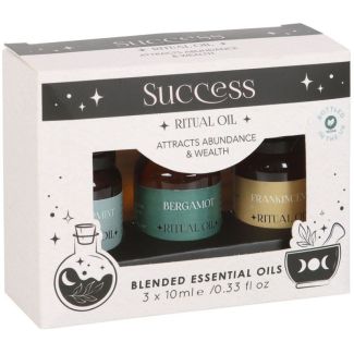 Success Ritual Blended Essential Oils Set – Pack of 3