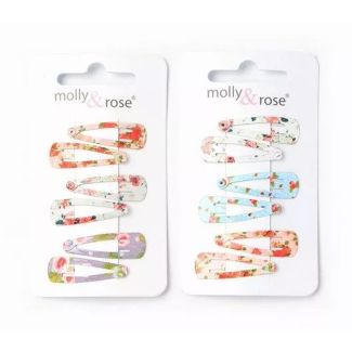 Summer Floral Print Sleepies - Card of 6