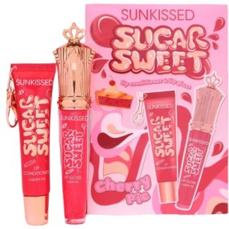 Sunkissed Sugar Sweet Lip Conditioner & Gloss Set - Cherry Pie