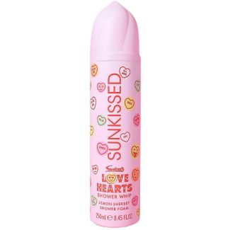 Sunkissed x Love Hearts Lemon Sherbet Shower Foam (250ml)